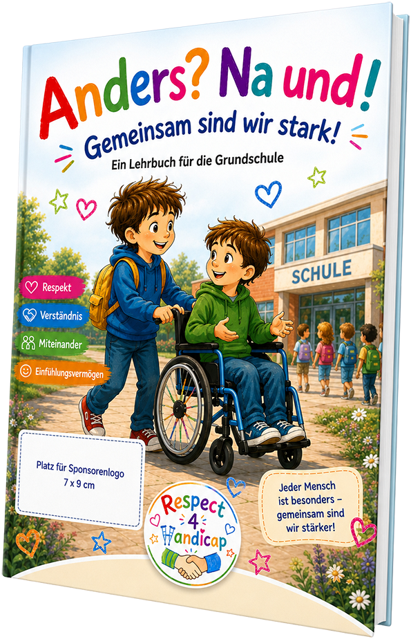 Kind liest das Respect4Handicap Buch